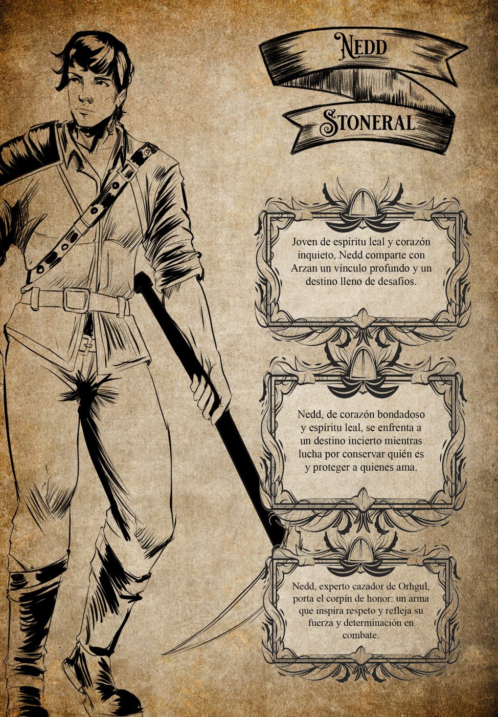 Ficha de Nedd Stoneral